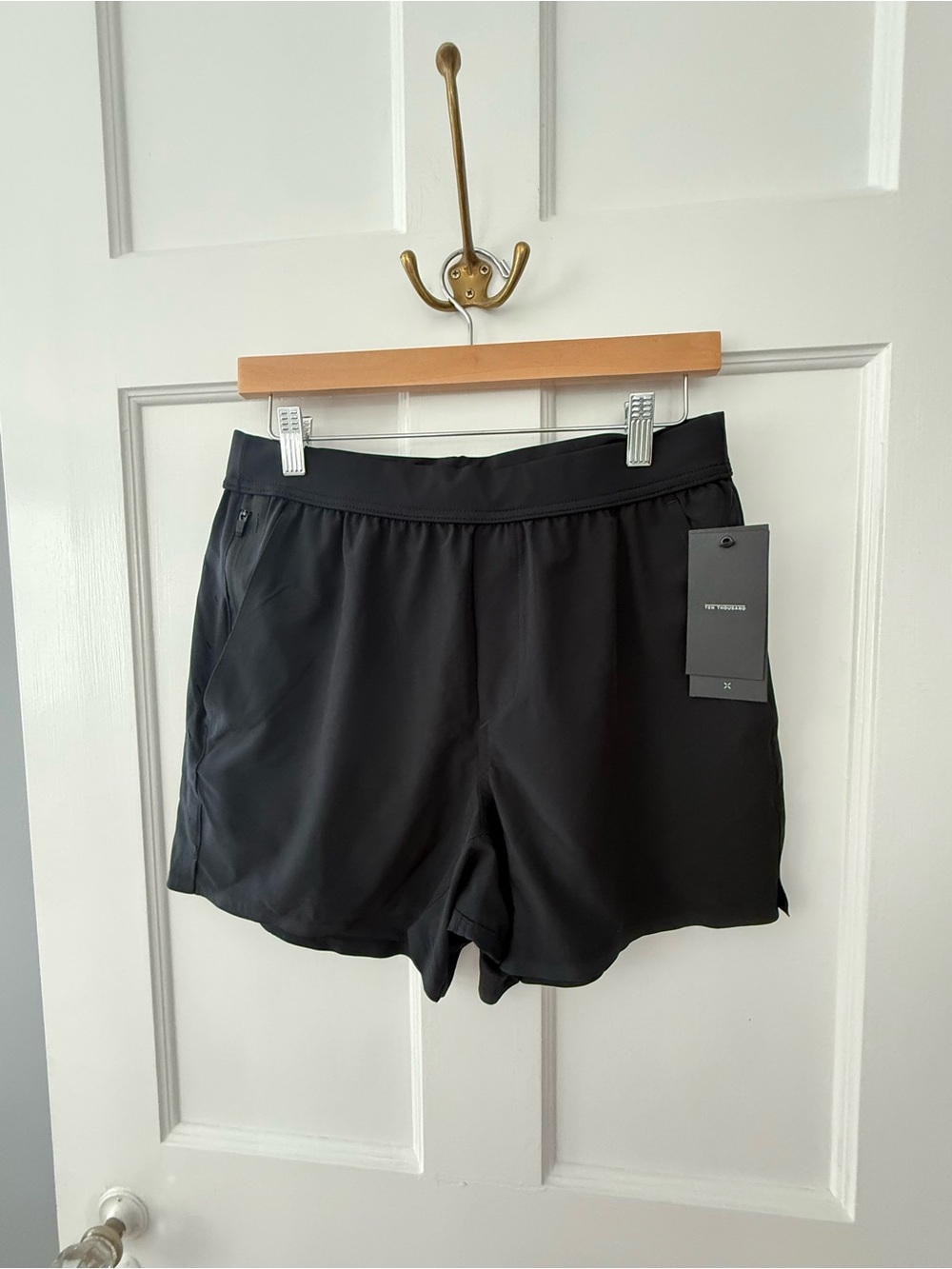 Ten Thousand Interval Shorts 5” Unlined Black NWT Medium M